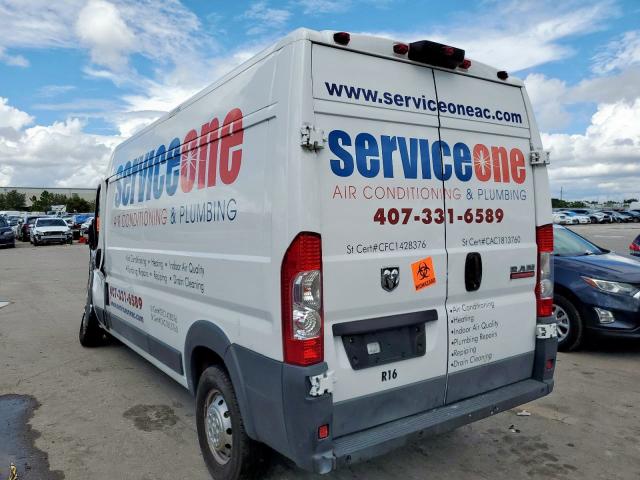 3C6TRVDG5HE535018 - 2017 RAM PROMASTER WHITE photo 3