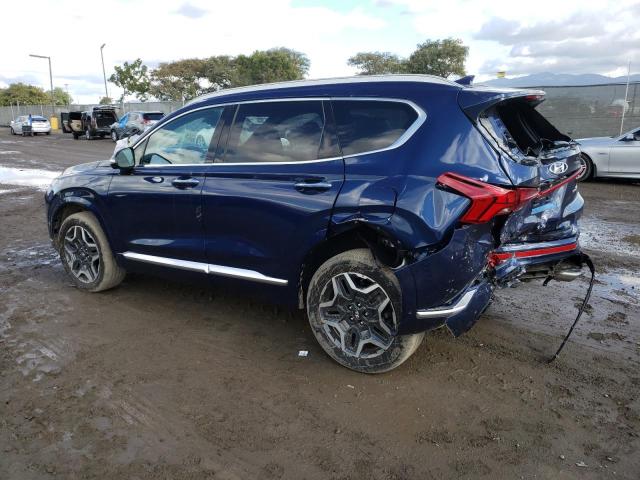 5NMS5DALXMH336559 - 2021 HYUNDAI SANTA FE C BLUE photo 2