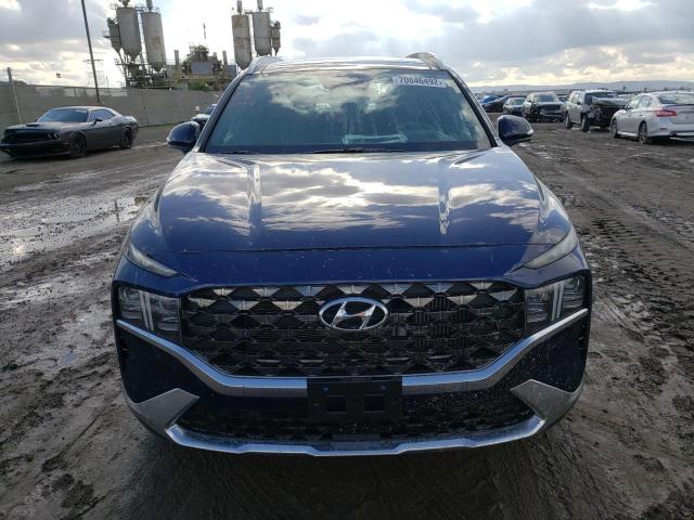 5NMS5DALXMH336559 - 2021 HYUNDAI SANTA FE C BLUE photo 5