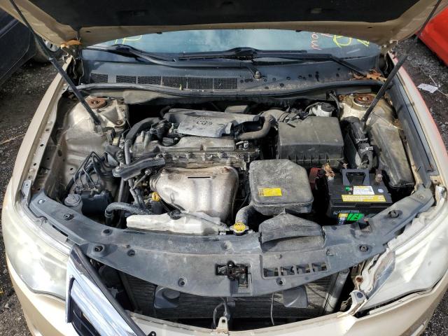 4T1BF1FK6CU017447 - 2012 TOYOTA CAMRY BASE GOLD photo 11