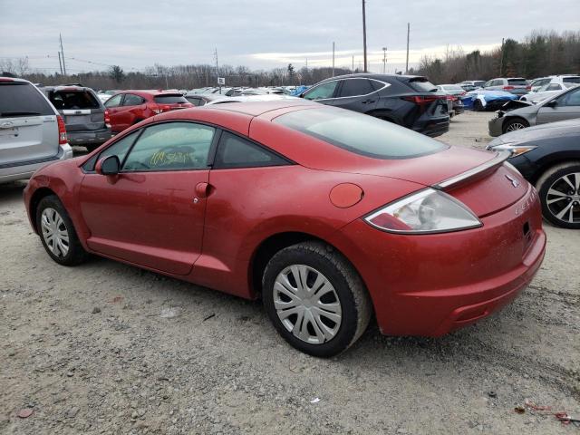 4A3AK24F29E****** - 2009 MITSUBISHI ECLIPSE RED photo 2