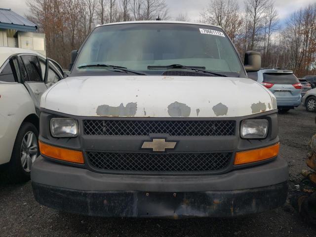 1GCSGAFX0B1170127 - 2011 CHEVROLET EXPRESS G1 WHITE photo 5