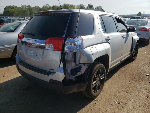 2GKALMEK7C6123355 - 2012 GMC TERRAIN SL SILVER photo 4