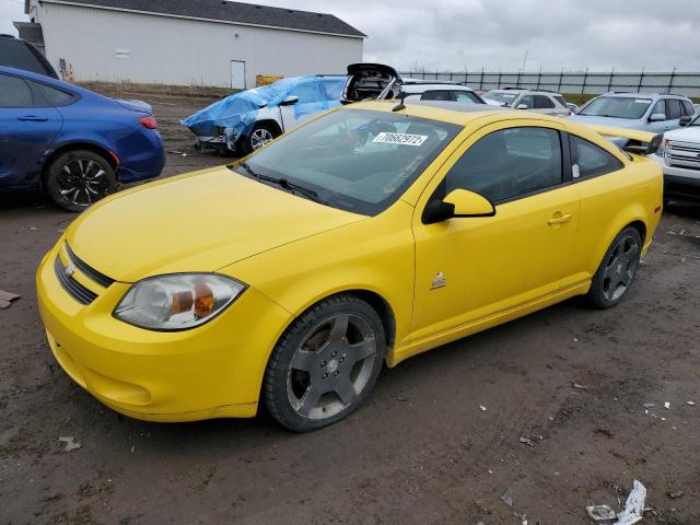 1G1AP14P557658000 - 2005 CHEVROLET COBALT SS YELLOW photo 1