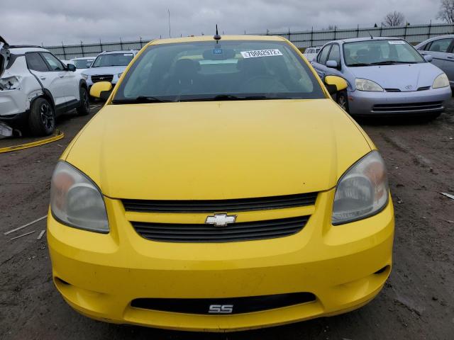 1G1AP14P557658000 - 2005 CHEVROLET COBALT SS YELLOW photo 5