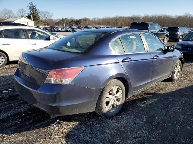 1HGCP25448A000560 - 2008 HONDA ACCORD LXP BLUE photo 3