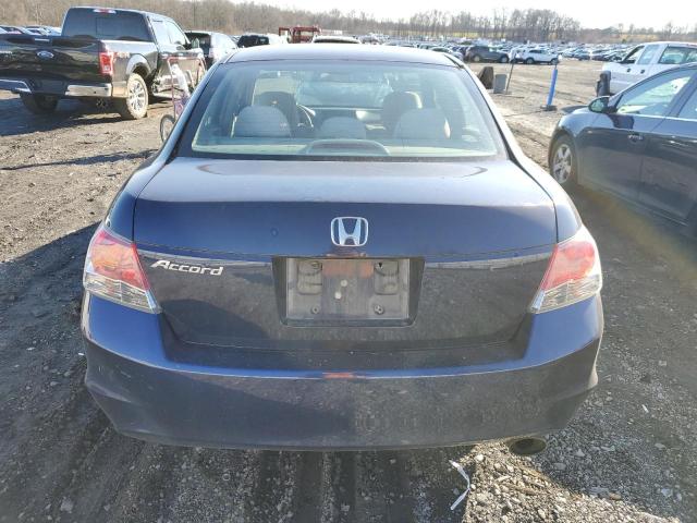 1HGCP25448A000560 - 2008 HONDA ACCORD LXP BLUE photo 6