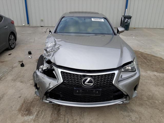 JTHHA5BC3H5006960 - 2017 LEXUS RC 200T GRAY photo 5