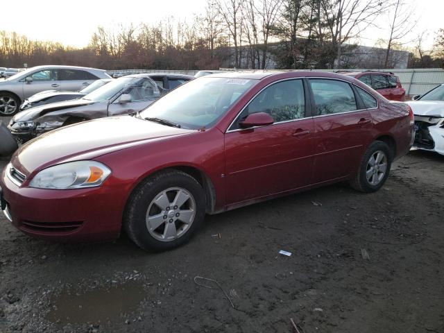 2G1WT58N879197037 - 2007 CHEVROLET IMPALA RED photo 1