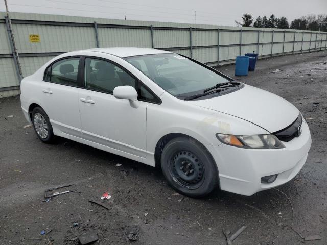 19XFA4F55AE000246 - 2010 HONDA CIVIC GX WHITE photo 4