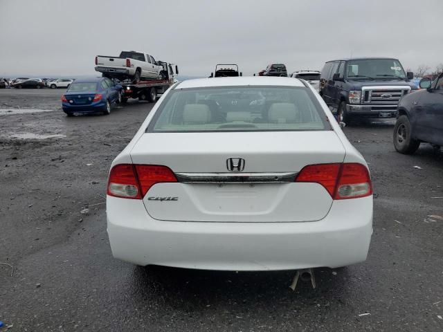 19XFA4F55AE000246 - 2010 HONDA CIVIC GX WHITE photo 6