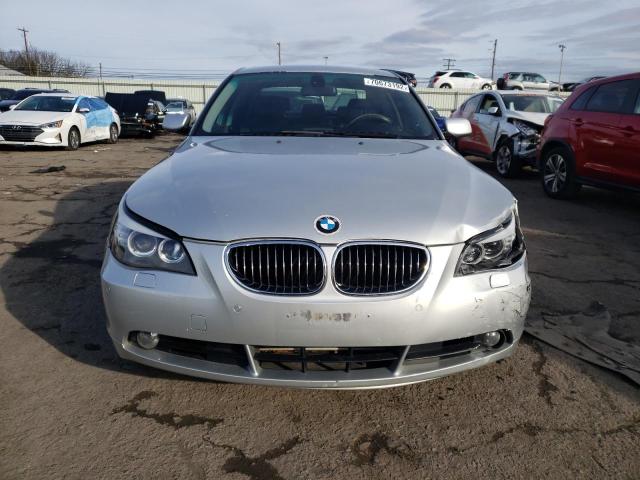 WBANF33507CS41043 - 2007 BMW 525 XI SILVER photo 5