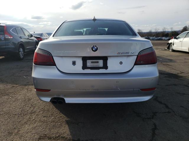 WBANF33507CS41043 - 2007 BMW 525 XI SILVER photo 6