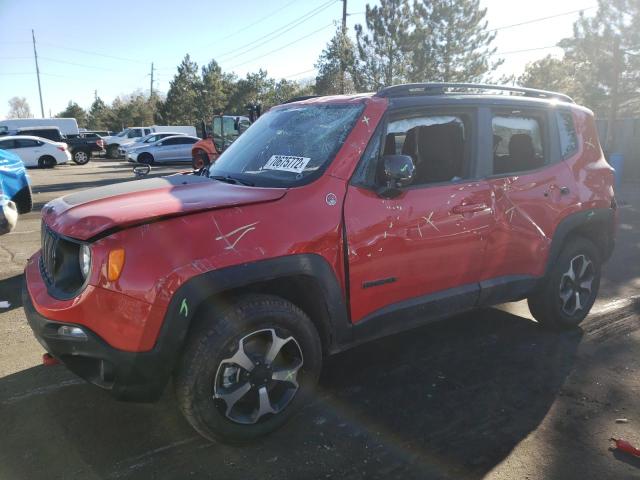 ZACNJDC11NPN60929 - 2022 JEEP RENEGADE T RED photo 1