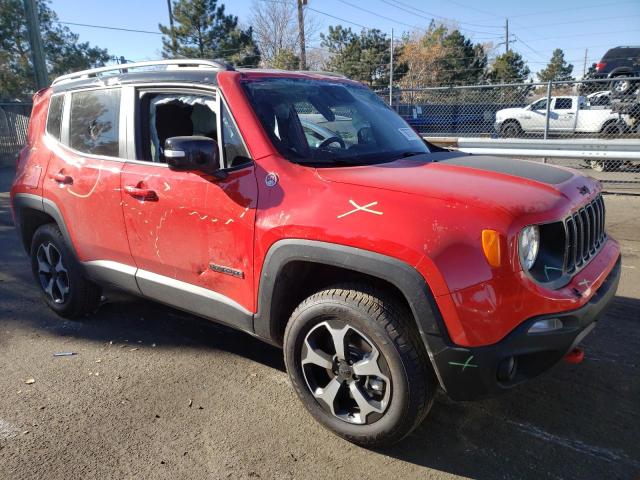 ZACNJDC11NPN60929 - 2022 JEEP RENEGADE T RED photo 4