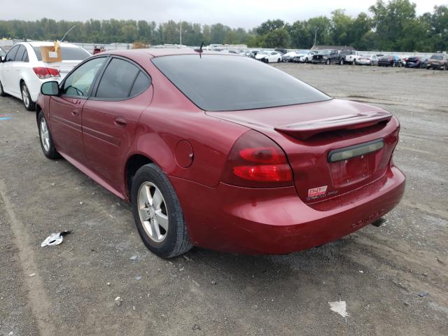 2G2WP552571170306 - 2007 PONTIAC GRAND PRIX BURGUNDY photo 3