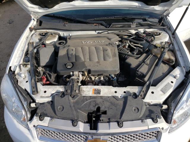 2G1WB5E30E1177303 - 2014 CHEVROLET IMPALA LIM WHITE photo 11