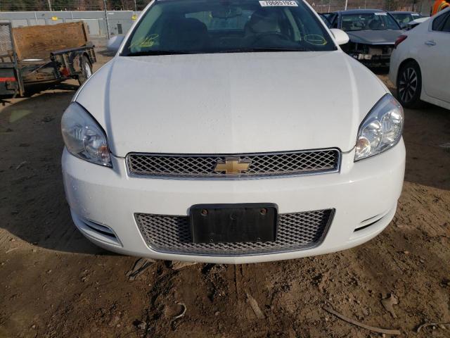 2G1WB5E30E1177303 - 2014 CHEVROLET IMPALA LIM WHITE photo 5