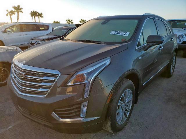 1GYKNCRS0KZ183828 - 2019 CADILLAC XT5 LUXURY BROWN photo 2