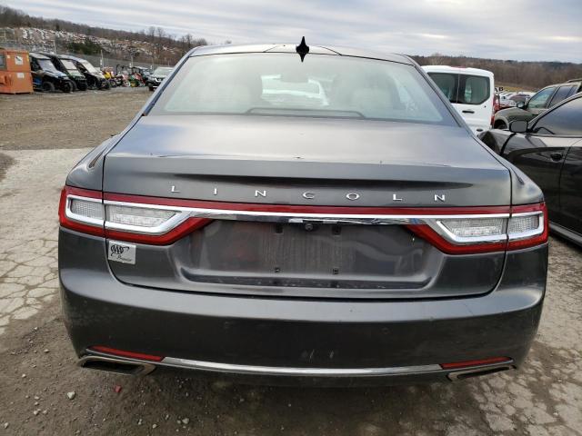 1LN6L9SK0K5****** - 2019 LINCOLN CONTINENTA GRAY photo 6