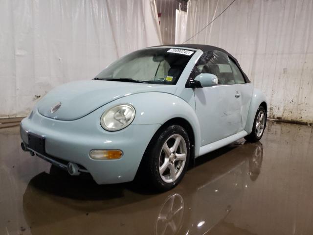 3VWCM31Y65M366683 - 2005 VOLKSWAGEN NEW BEETLE TURQUOISE photo 1