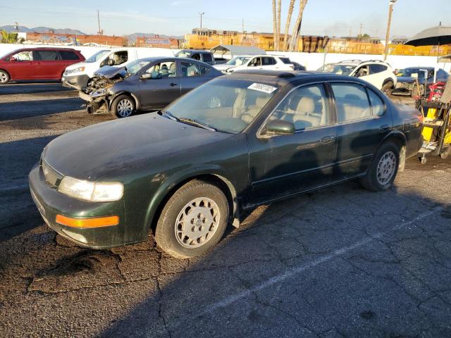 JN1CA21DXTT143289 - 1996 NISSAN MAXIMA GLE GREEN photo 1