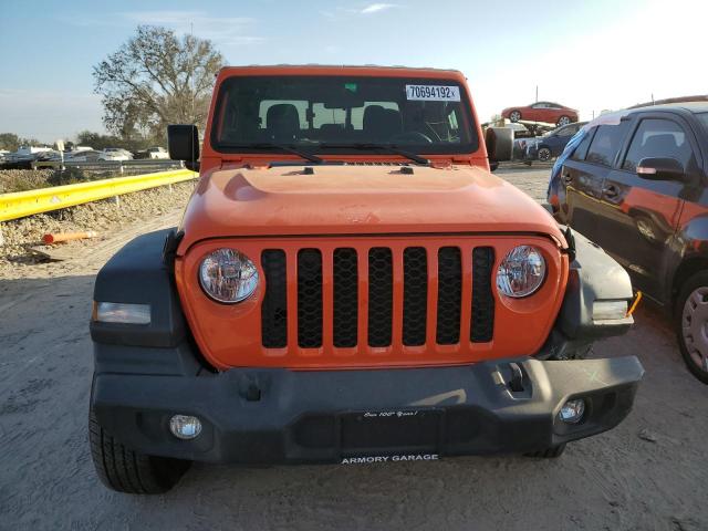 1C6HJTAG6LL156826 - 2020 JEEP GLADIATOR ORANGE photo 5