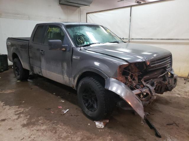 1FTPX14586FA15437 - 2006 FORD F150 GRAY photo 1