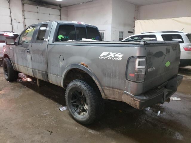 1FTPX14586FA15437 - 2006 FORD F150 GRAY photo 3