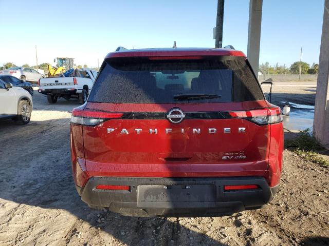 5N1DR3BC7NC211083 - 2022 NISSAN PATHFINDER RED photo 6