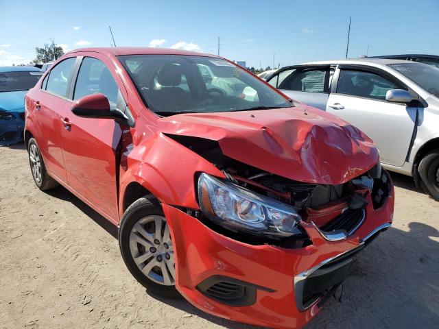 1G1JB5SH9J4100163 - 2018 CHEVROLET SONIC LS RED photo 4