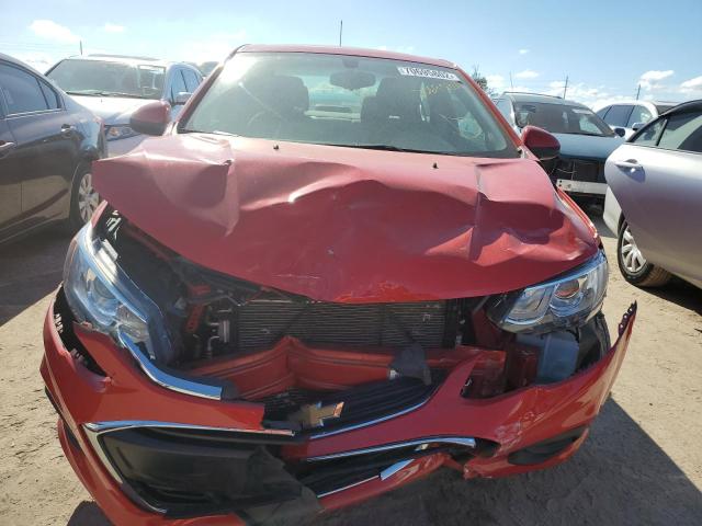1G1JB5SH9J4100163 - 2018 CHEVROLET SONIC LS RED photo 5