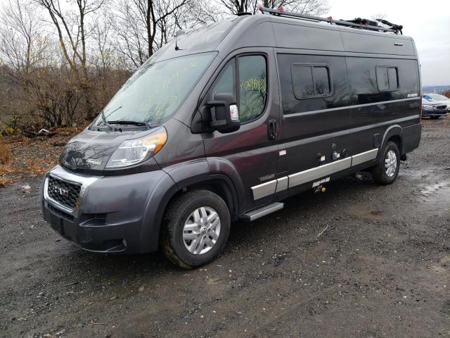 3C6URVJG8KE519508 - 2019 RAM PROMASTER GRAY photo 1
