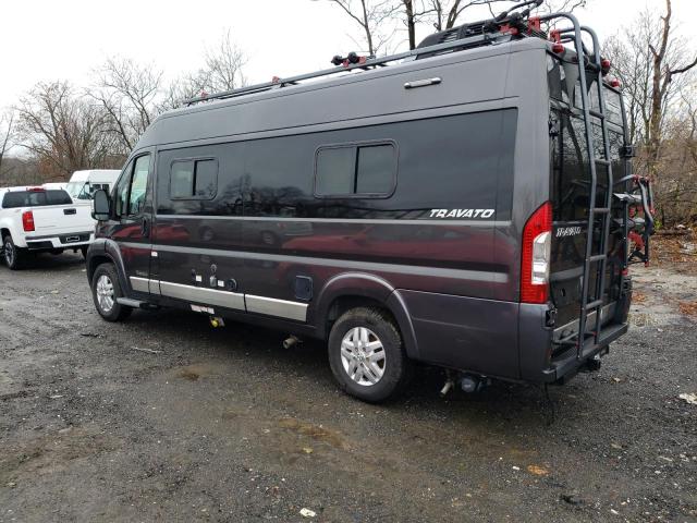 3C6URVJG8KE519508 - 2019 RAM PROMASTER GRAY photo 2