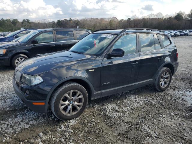 WBXPC9C43AWJ33717 - 2010 BMW X3 XDRIVE3 BLACK photo 1