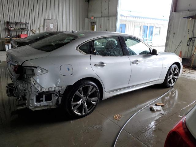 JN1BY1AR5KM585516 - 2019 INFINITI Q70 3.7 LU SILVER photo 3