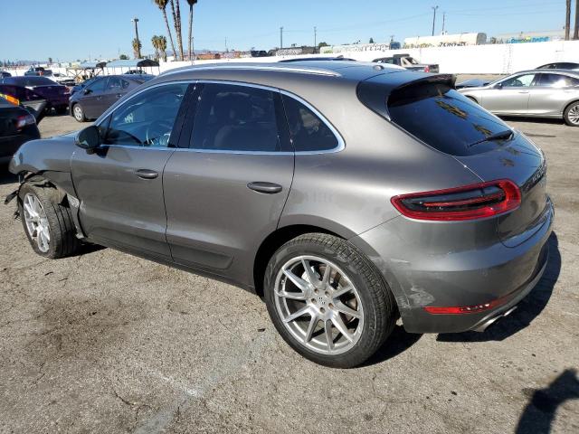 WP1AB2A58HLB17306 - 2017 PORSCHE MACAN S GRAY photo 2