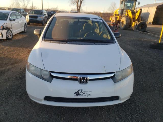 2HGFA16248H021027 - 2008 HONDA CIVIC DX WHITE photo 5