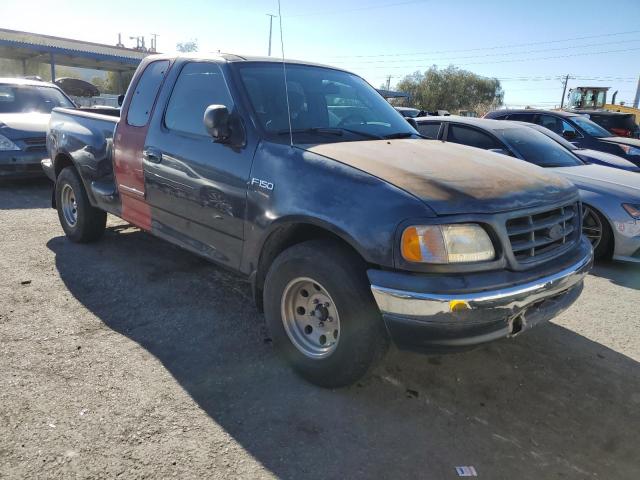 1FTRX07223KC49533 - 2003 FORD F150 BLUE photo 4