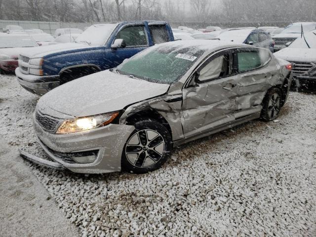 KNAGM4AD5D5040883 - 2013 KIA OPTIMA HYB SILVER photo 1