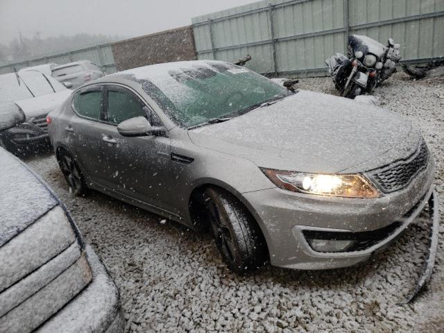 KNAGM4AD5D5040883 - 2013 KIA OPTIMA HYB SILVER photo 4