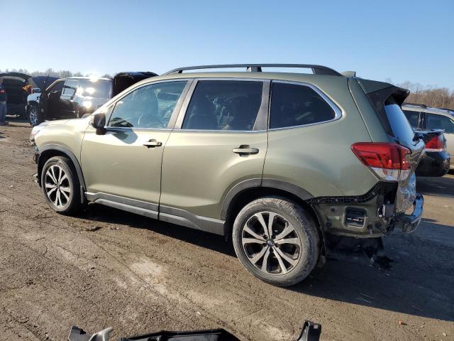 JF2SKAUC2KH582783 - 2019 SUBARU FORESTER L GREEN photo 2