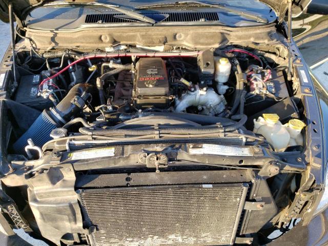 3D7KS28A78G179100 - 2008 DODGE RAM 2500 S BLACK photo 11