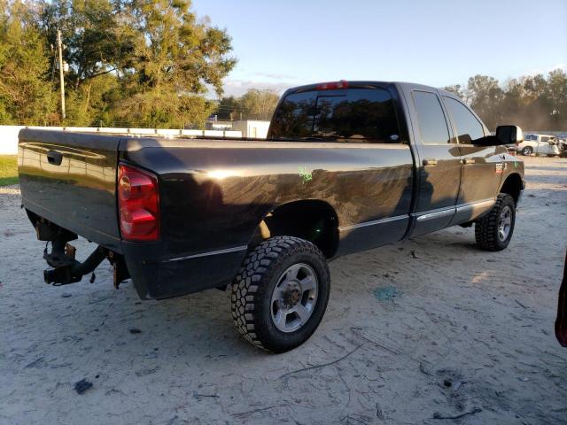 3D7KS28A78G179100 - 2008 DODGE RAM 2500 S BLACK photo 3