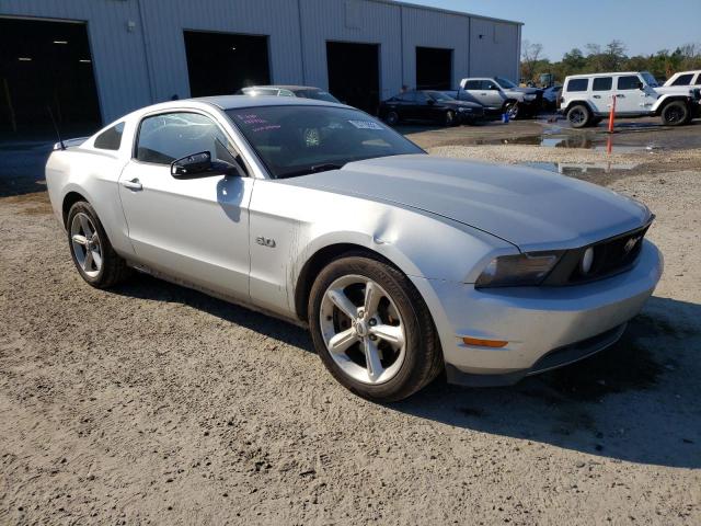 1ZVBP8CF8C5242588 - 2012 FORD MUSTANG GT SILVER photo 4