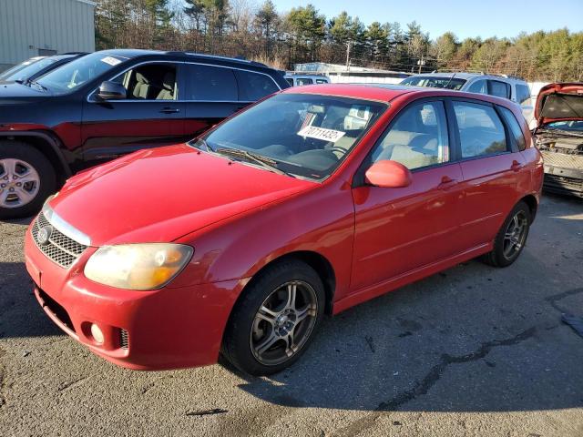 KNAFE162285016738 - 2008 KIA SPECTRA5 5 RED photo 1