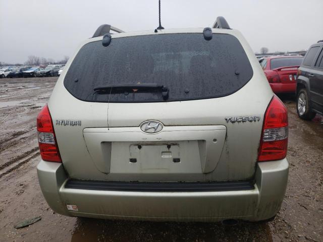 KM8JM12B88U897601 - 2008 HYUNDAI TUCSON TAN photo 6