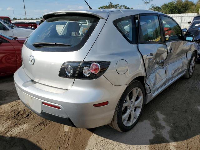 JM1BK343881830885 - 2008 MAZDA 3 HATCHBAC SILVER photo 3