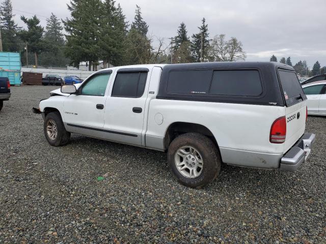 1B7HL2AN01S238193 - 2001 DODGE DAKOTA QUA WHITE photo 2