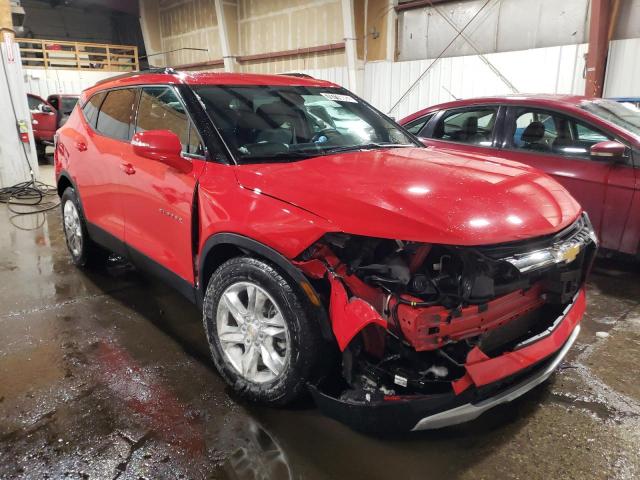 3GNKBJRSXMS538451 - 2021 CHEVROLET BLAZER 3LT RED photo 4